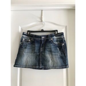 Miss Me Jean Skirt